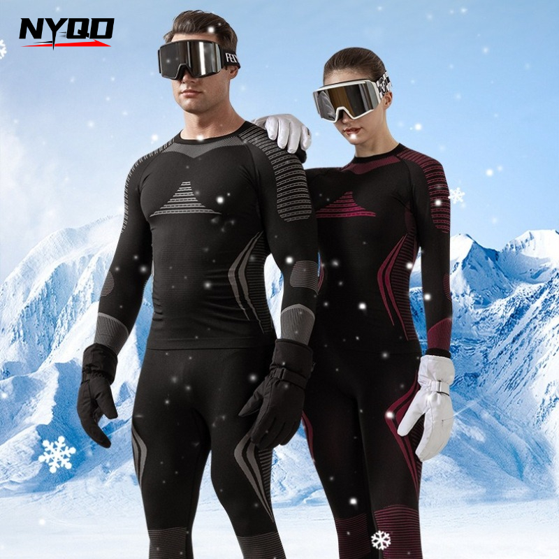 Quick Dry Underwear - Winter Thermal Base Layer Set Men
