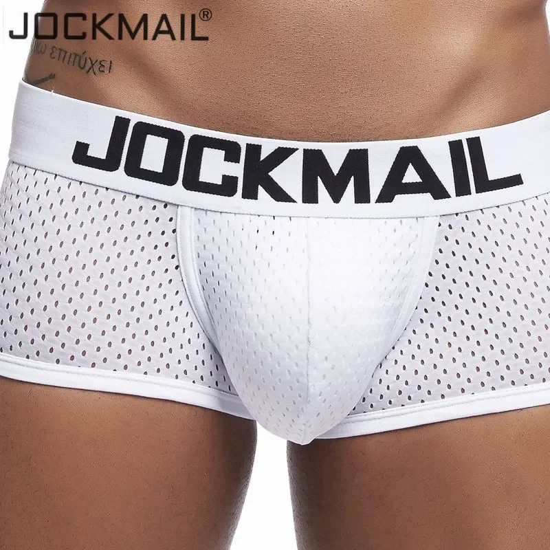 JOCKMAIL 4PCS/Lot Boxer Men Me - Multi Pack Underwear ulasan dan harga