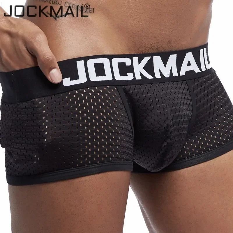 JOCKMAIL 4PCS/Lot Boxer Men Me - Multi Pack Underwear ulasan dan harga