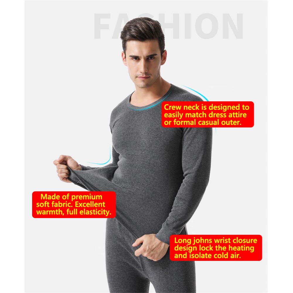 Weather Fleece Lined Ultra Sof - Thermal Long John ulasan dan harga