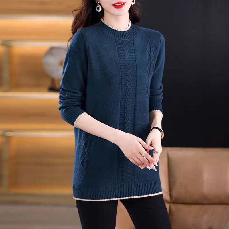 Fashion Round Neck Knitted Jum - Thermal Long John ulasan dan harga