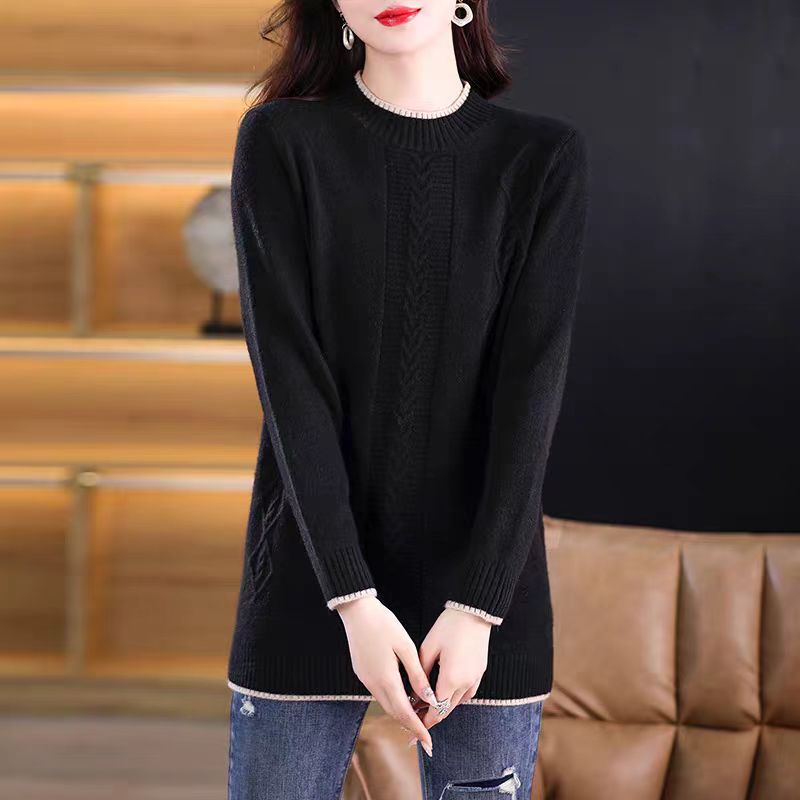 Fashion Round Neck Knitted Jum - Thermal Long John ulasan dan harga